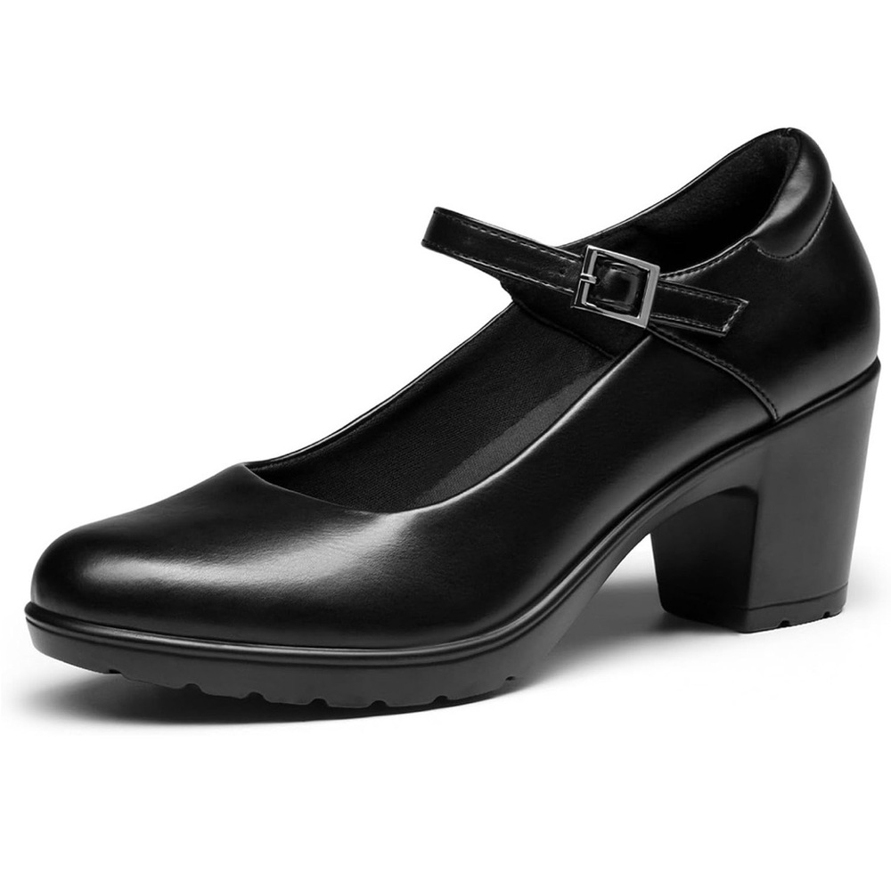 Amazon Black Mary Jane Heels